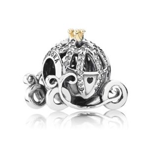 Authentic Pandora Pumpkin Coach Charm